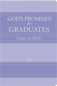 God's Promises for Graduates: Class of 2018 - Lavender NIV