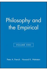 Philosophy and the Empirical, Volume XXXI