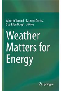 Weather Matters for Energy