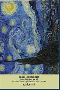Blank Journal Van Gogh Starry Night