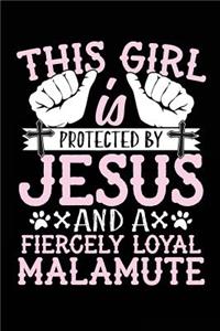 This Girl Is Protected By Jesus And A Fiercely Loyal Malamute