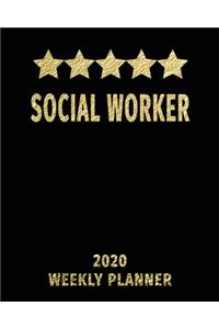 Social Worker 2020 Weekly Planner