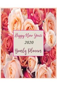 Happy New Year 2020 Yearly Planner