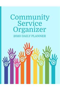 Community Service Organizer 2020 Daily Planner