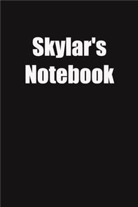 Skylar's Notebook