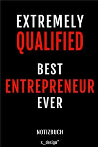 Notizbuch für Entrepreneur