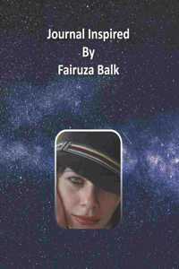 Journal Inspired by Fairuza Balk