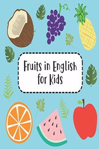 Fruits in English for Kids