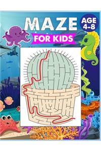 Maze for Kids Ages 4-8-