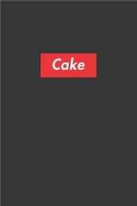 Cake Notebook