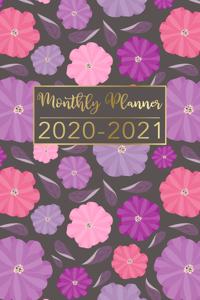 Monthly Planner 2020-2021