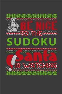 Be Nice To The Sudoku Santa Is Watching