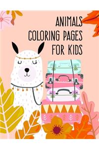 Animals coloring pages for kids