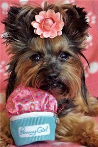 Yorkshire Terrier Ready for a Tea Party Journal