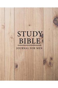 Bible Study Journal for Men