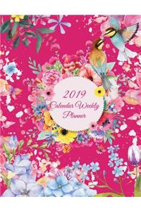 2019 Calendar Weekly Planner