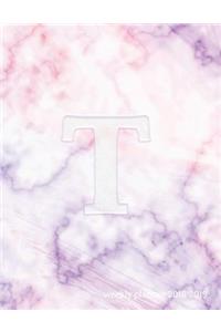 T Weekly Planner 2018-2019