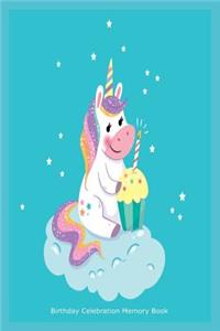 Birthday Celebration Memory Book