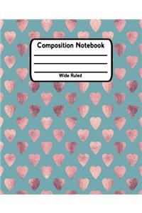 Composition Notebook Wide Ruled