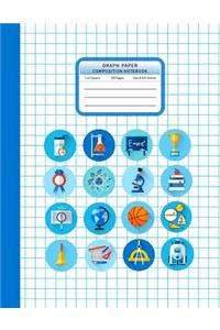 Graph Paper Composition Notebook