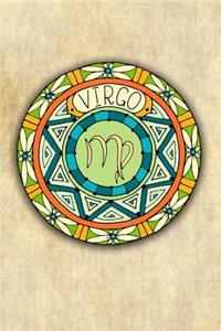 Virgo: Zodiac Astrology Symbol Star Sign Gift Journal