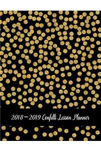 2018-2019 Confetti Lesson Planner