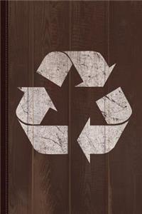 Vintage Recycle LOGO Journal Notebook