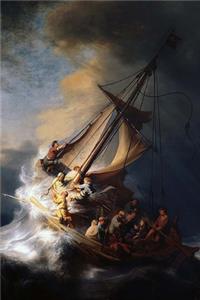 Journal: The Storm On The Sea Of Galilee by Rembrandt: 140 Page 6x9 Notebook Journal Diary