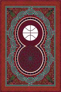Monogram Basketball Notebook