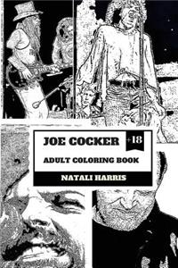 Joe Cocker Adult Coloring Book