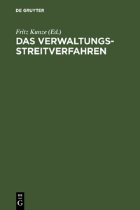 Das Verwaltungsstreitverfahren