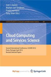Cloud Computing and Services Science