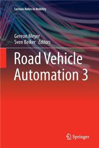 Road Vehicle Automation 3