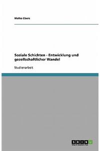 Soziale Schichten - Entwicklung und gesellschaftlicher Wandel