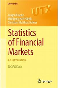 Statistics of Financial Markets: An Introduction