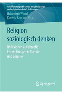 Religion Soziologisch Denken