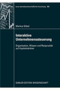 Interaktive Unternehmenssteuerung