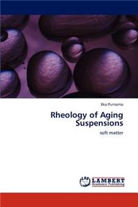 Rheology of Aging Suspensions