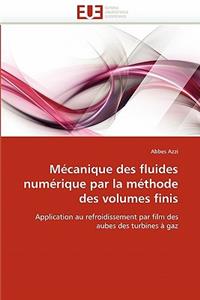 Mécanique Des Fluides Numérique Par La Méthode Des Volumes Finis