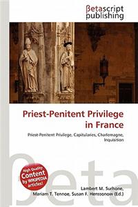 Priest-Penitent Privilege in France