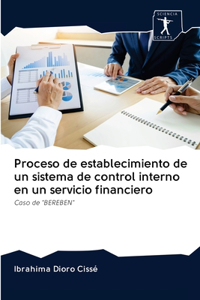 Proceso de establecimiento de un sistema de control interno en un servicio financiero