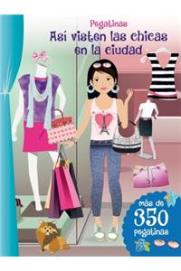 Pegatinas: Asi Visten Las Chicas En La Ciudad