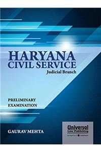 Haryana Civil Service (Judicial Branch) Preliminary Examination