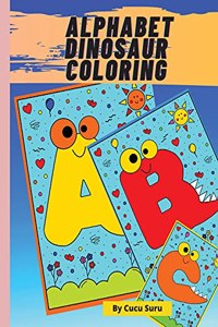 Alphabet Dinosaur Coloring