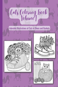 Cats Coloring Book