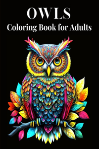 Owls Coloring Book for Adults