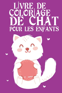 Lİvre de Colorİage de Chat Pour Les Enfants