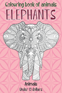 Colouring Book of Animals - Animals - Under 10 Dollars - Elephants