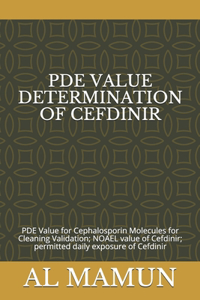 Pde Value Determination of Cefdinir