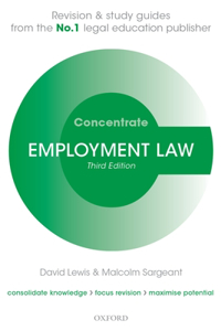 Employment Law Concentrate: Law Revision and Study Guide